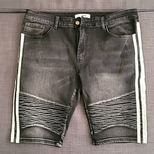 Black Jean Shorts 40M Fashion Nova